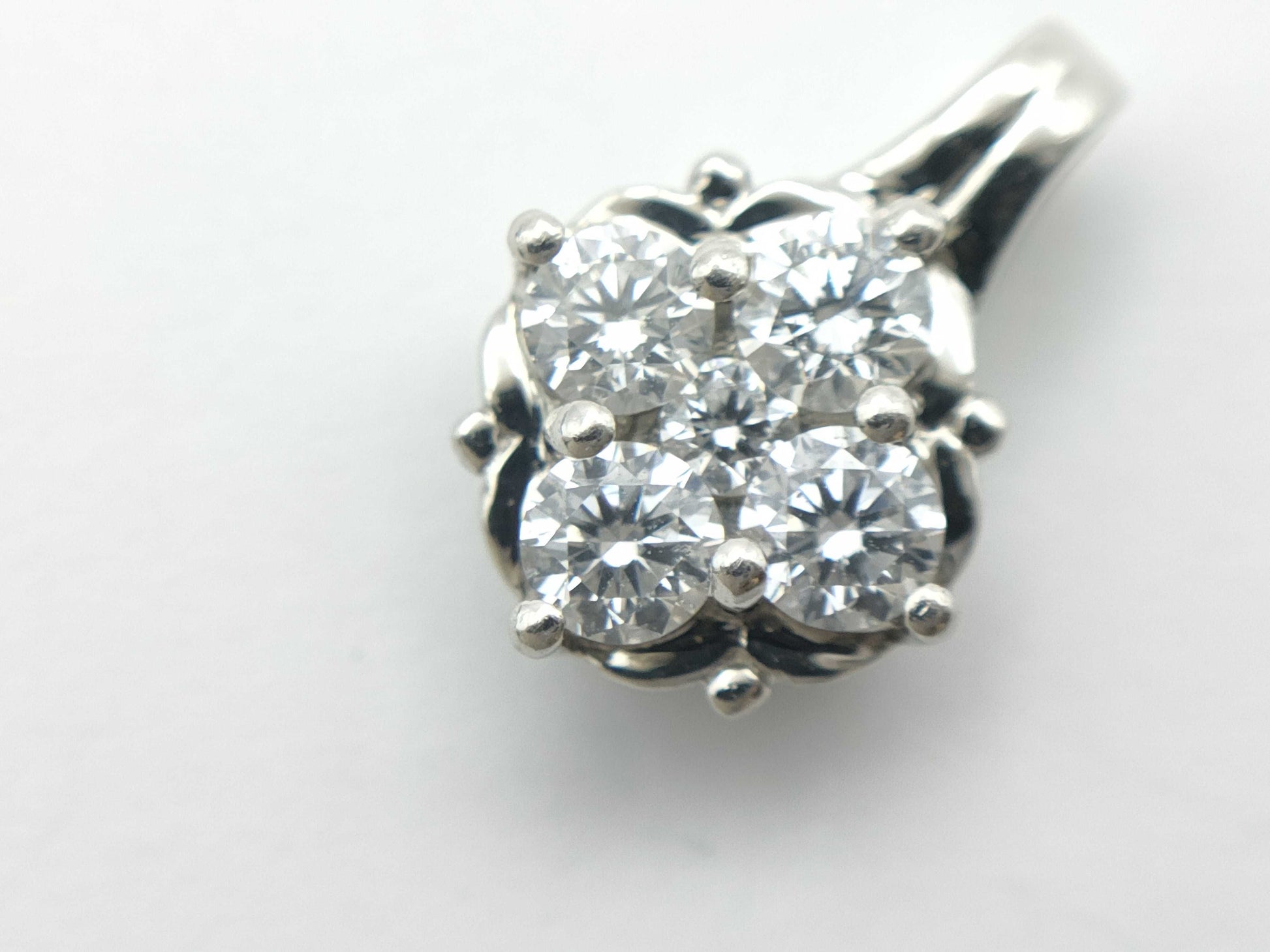 D0.30ct PT950 1.4g Pendant Top 
