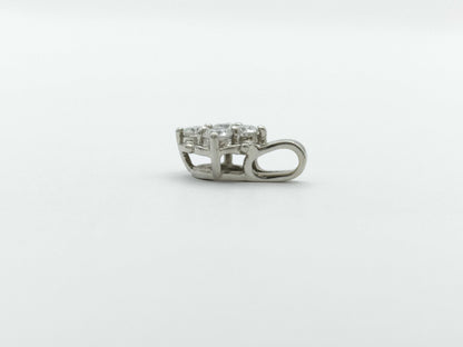 D0.30ct PT950 1.4g Pendant Top 