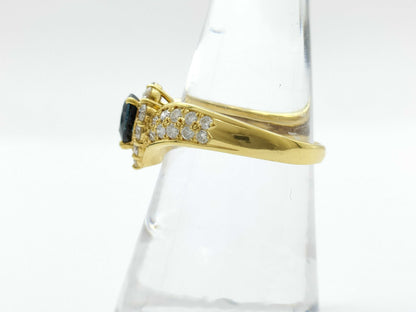 S0.72ct D0.81ct K18 4.4g Ring 