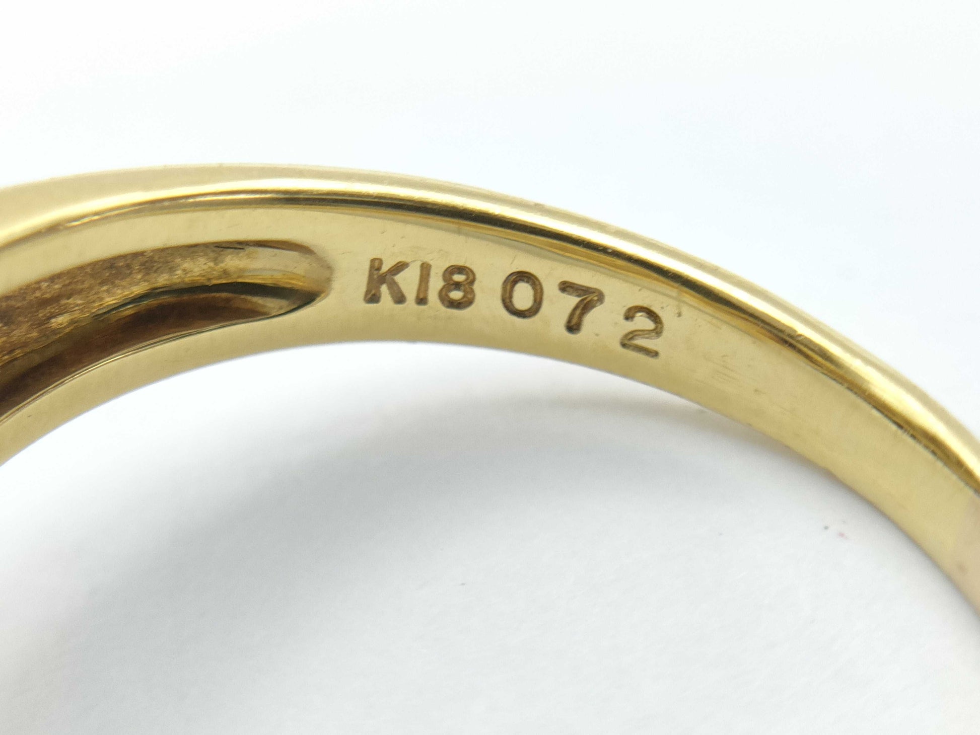 S0.72ct D0.81ct K18 4.4g Ring 