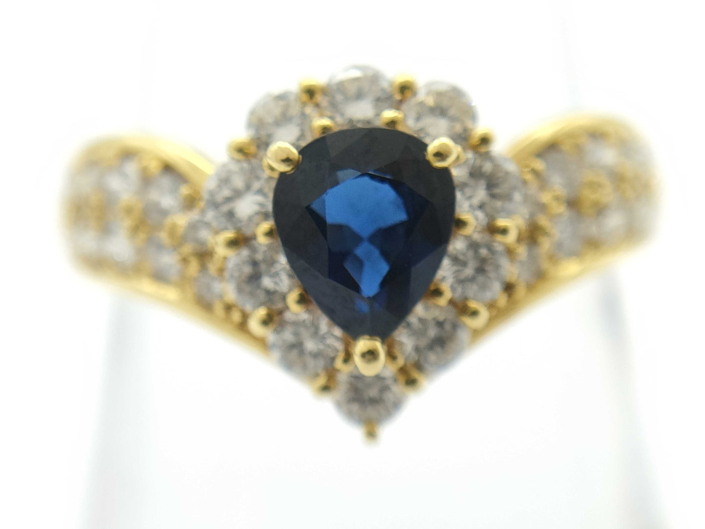 S0.72ct D0.81ct K18 4.4g Ring 