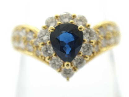 S0.72ct D0.81ct K18 4.4g Ring 