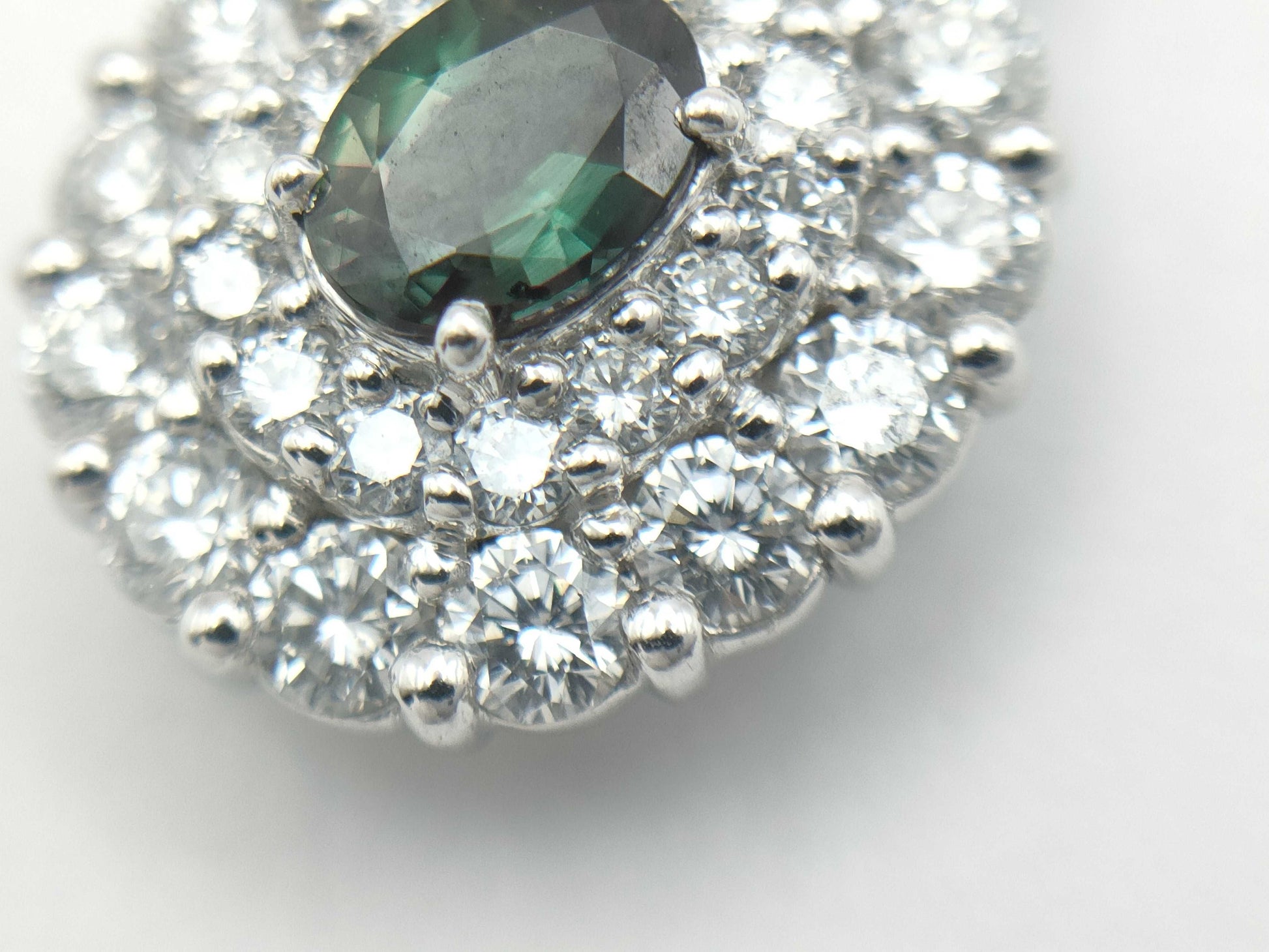 TASAKI AX0.33ct D0.75ct PT900/850 7.4g Necklace 