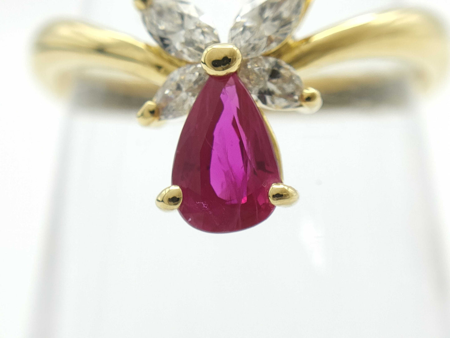 R0.48ct D0.21ct K18 3.3g Ring 