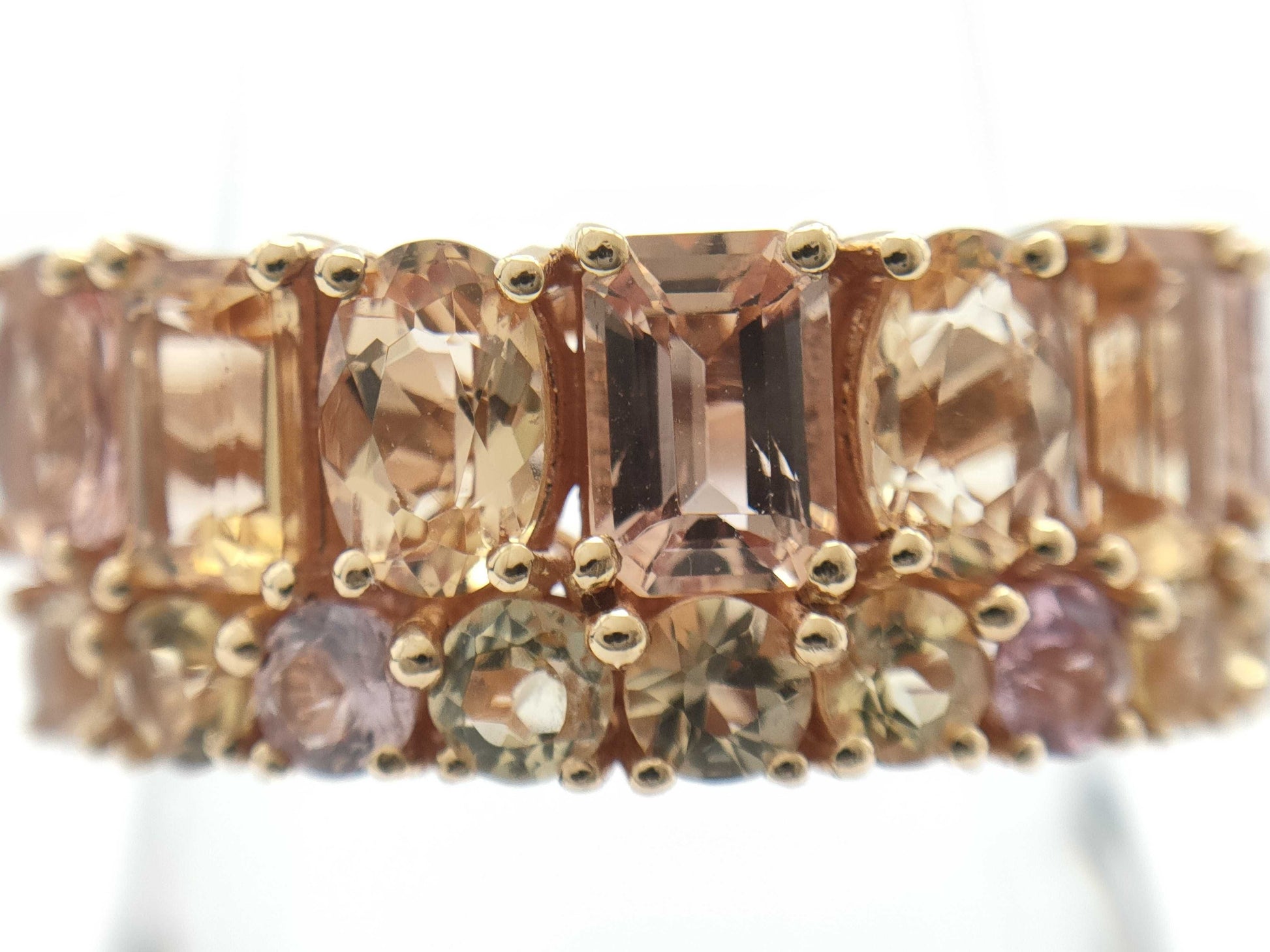 ITZ4.80ct K18PG 7.4g Ring 