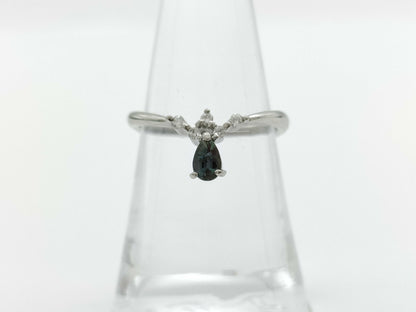 AX0.28ct D0.08ct PT900 3.5g Ring 