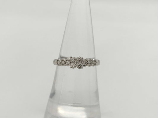 D0.30ct K18WG 2.2g Ring 