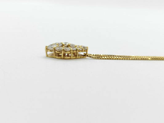D0.51ct K18 2.9g Necklace 