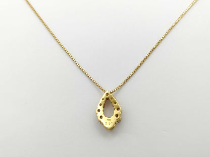 D0.51ct K18 2.9g Necklace 