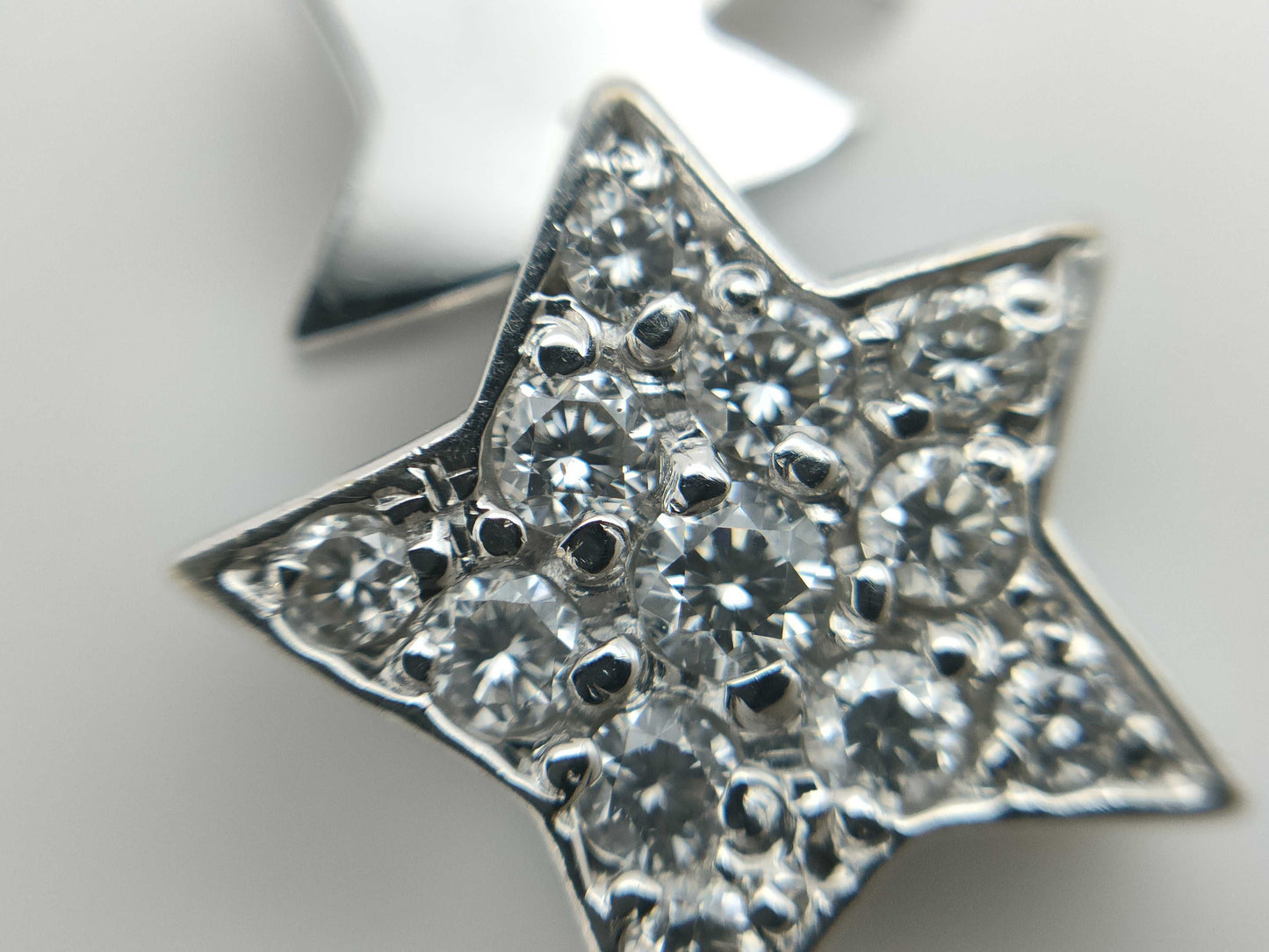 GOLDEN DEW D0.20ct K18 1.9g Pendant Top 