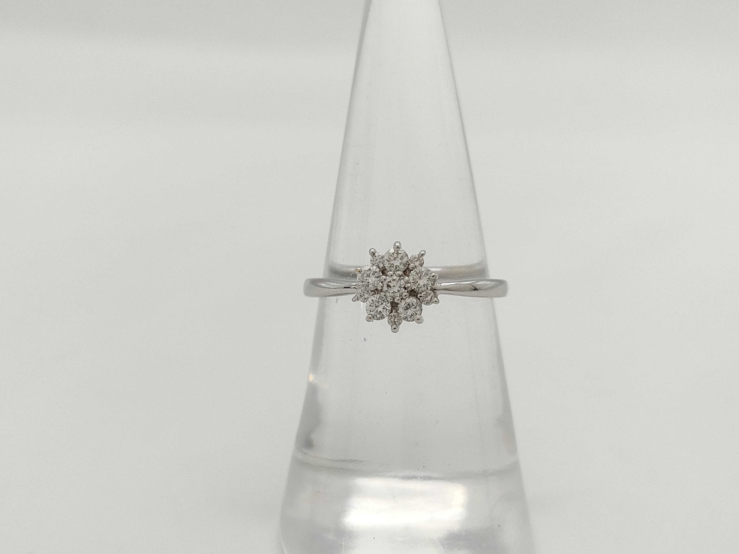 D0.23ct K18WG 2.5g Ring 