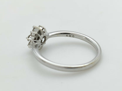 D0.23ct K18WG 2.5g Ring 