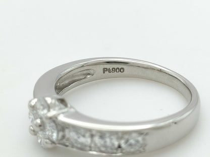 D0.70ct PT900 5.7g Ring 