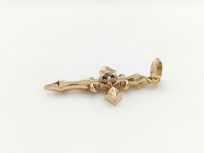 AX0.219ct K18 13.4g Pendant Top 