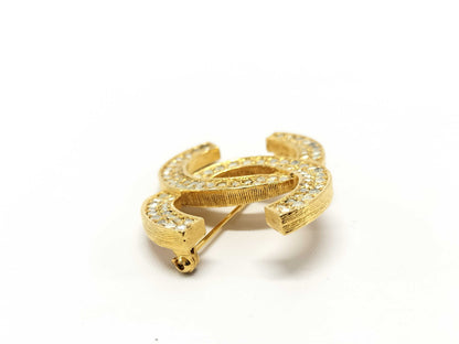 CHANEL GP Brooch Rhinestone Brooch