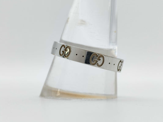 GUCCI Icon #22 WG 750 4.4g Ring 