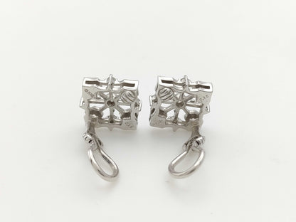 D0.16/0.16ct K18 6.6g Earrings 