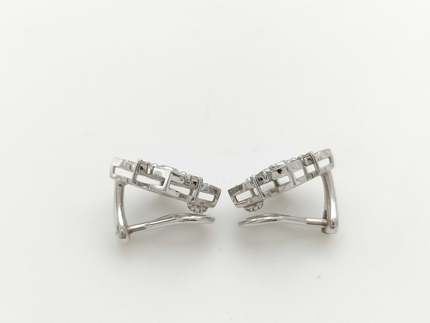 D0.16/0.16ct K18 6.6g Earrings 