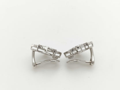 D0.16/0.16ct K18 6.6g Earrings 