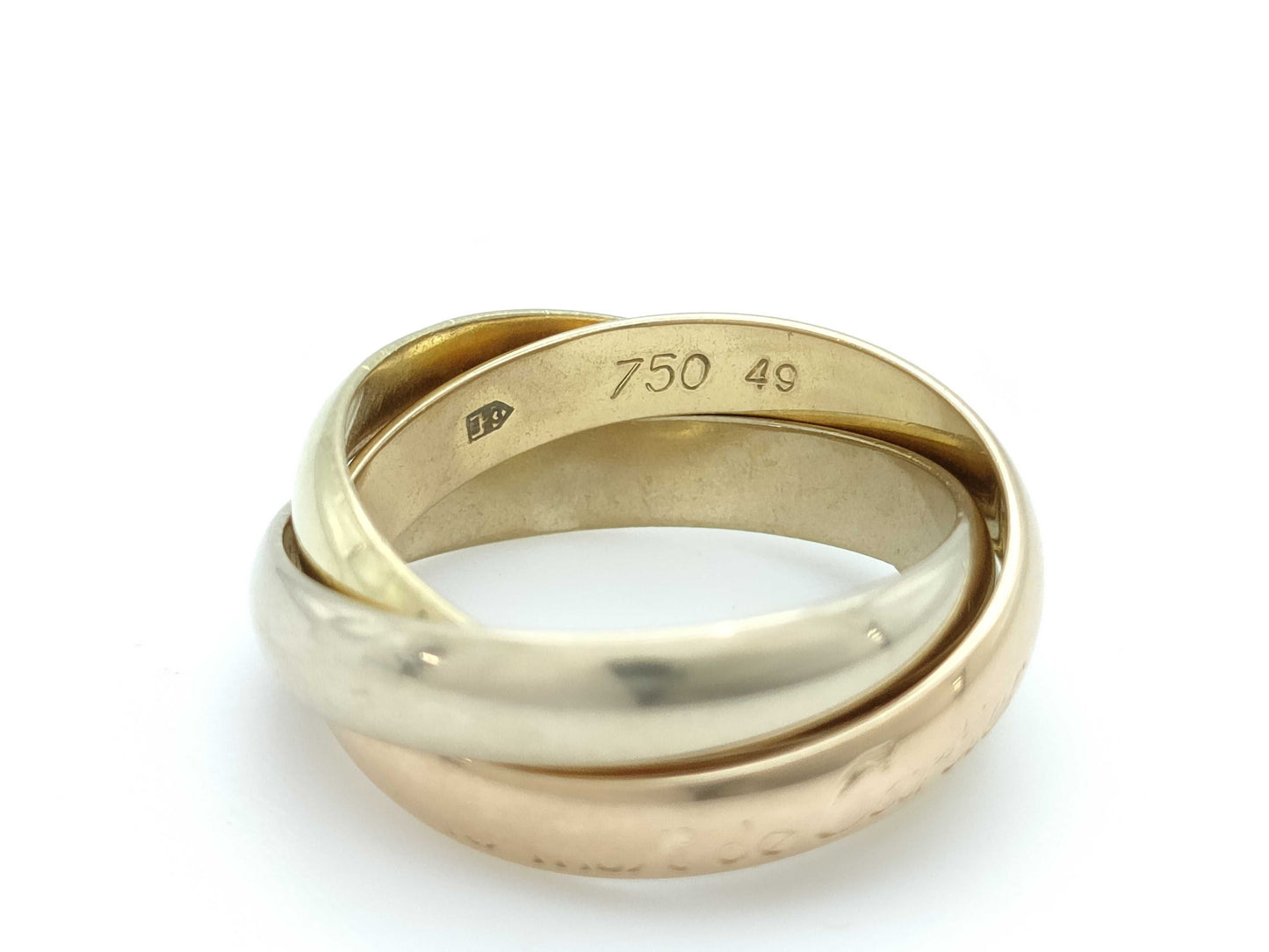 Cartier Trinity #49 750 6.8g Ring 