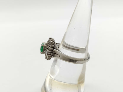 E0.33ct D0.44ct PT900 7.7g Ring 