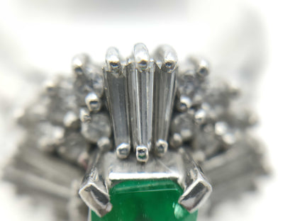 E0.33ct D0.44ct PT900 7.7g Ring 