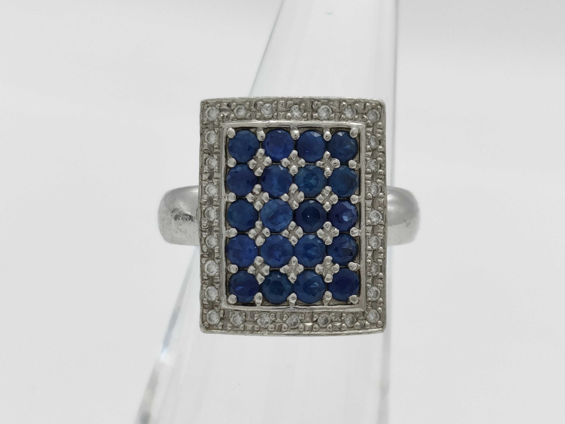 S1.12ct D0.13ct PT900 11.0g Ring 