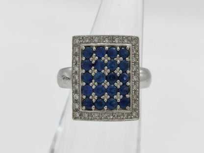 S1.12ct D0.13ct PT900 11.0g Ring 