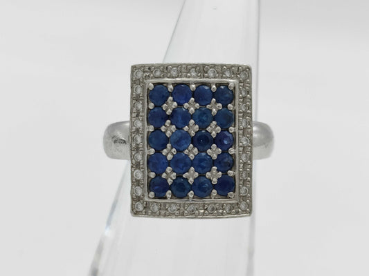 S1.12ct D0.13ct PT900 11.0g Ring 