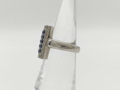 S1.12ct D0.13ct PT900 11.0g Ring 