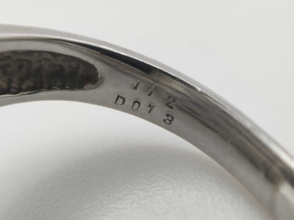 S1.12ct D0.13ct PT900 11.0g Ring 