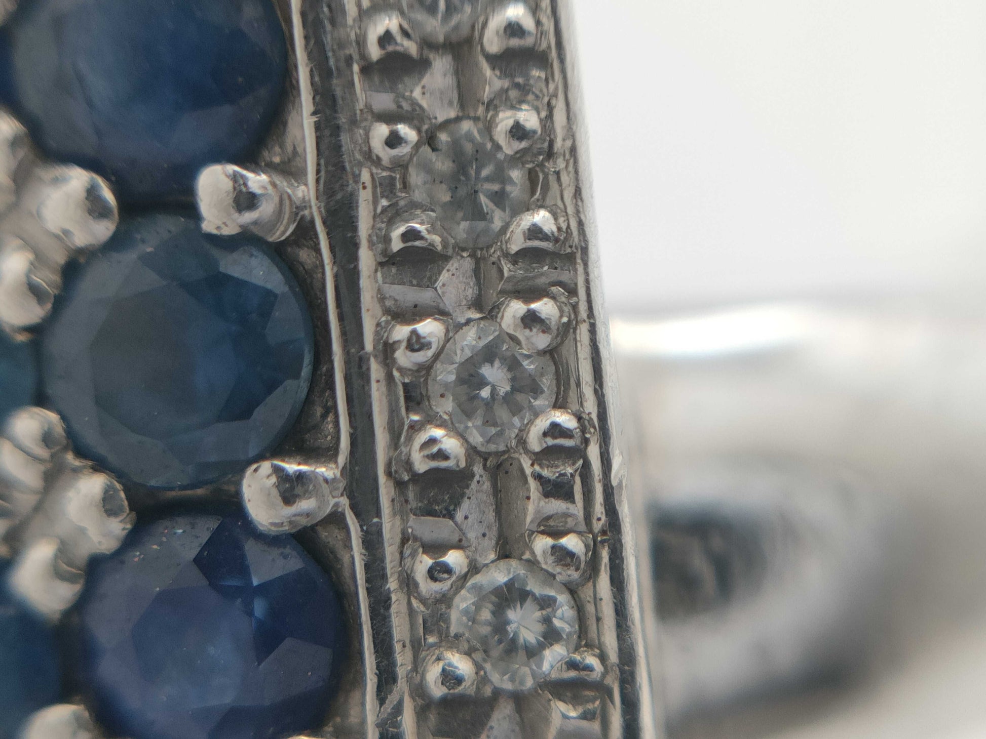 S1.12ct D0.13ct PT900 11.0g Ring 