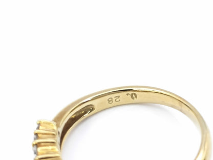 D0.28ct K18 3.2g Ring 