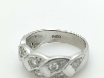 D0.64ct PT900 8.8g Ring 