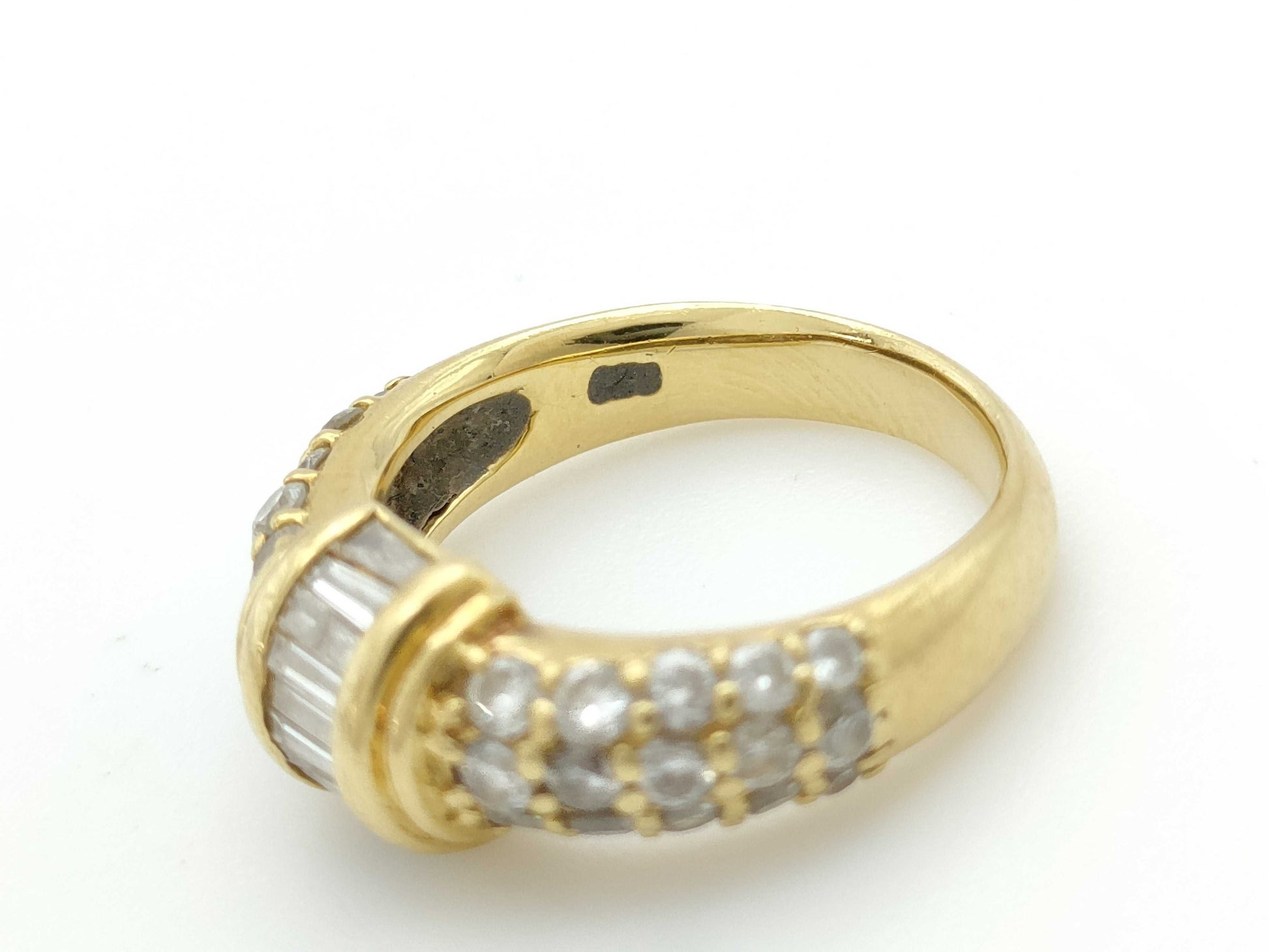 D0.84ct K18 3.4g Ring 