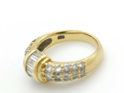D0.84ct K18 3.4g Ring 