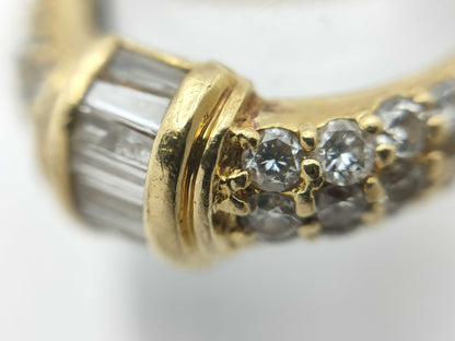 D0.84ct K18 3.4g Ring 