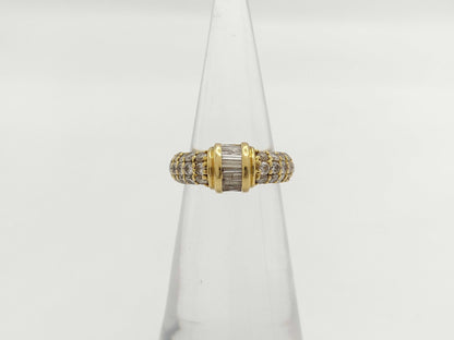 D0.84ct K18 3.4g Ring 