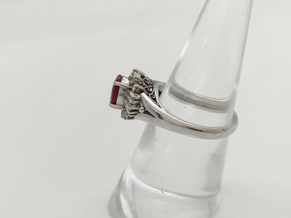 R1.17ct D.043ct PT900 6.0g Ring 