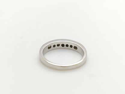 Transparent Stone 750 4.1g Ring 