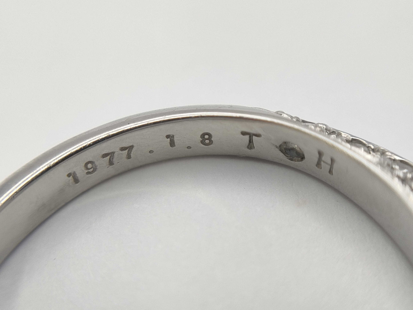 D0.45ct/0.38ct PT900 6.8g Ring 