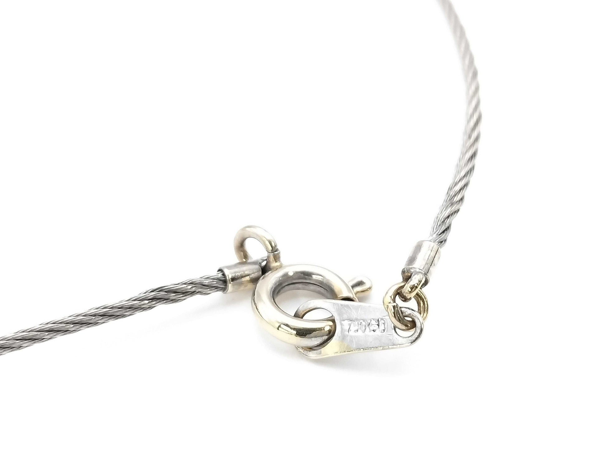 D0.51ct 750/PT900 7.4g Necklace 