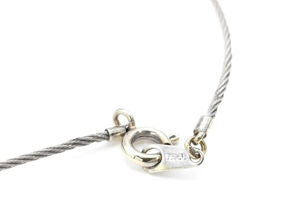 D0.51ct 750/PT900 7.4g Necklace 