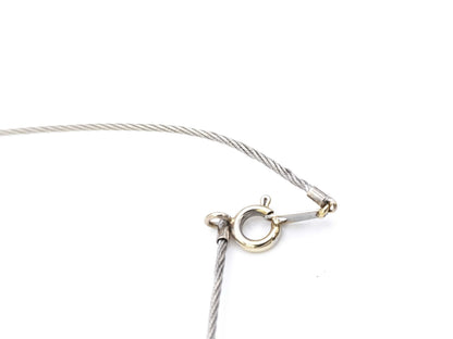 D0.51ct 750/PT900 7.4g Necklace 