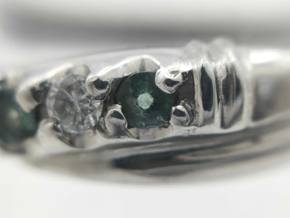 Alexandrite Diamond PT900 3.5g Ring 