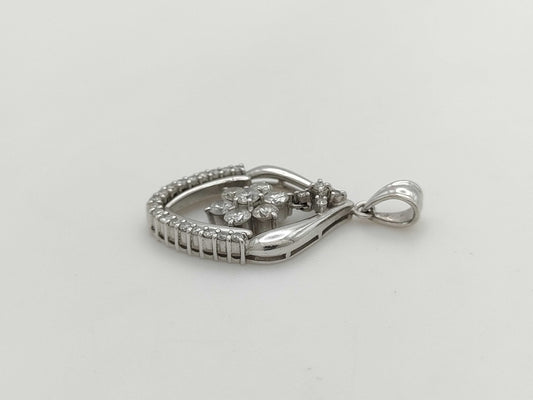 D1.12ct PT900 6.7g Pendant Top 
