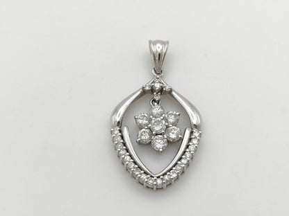 D1.12ct PT900 6.7g Pendant Top 