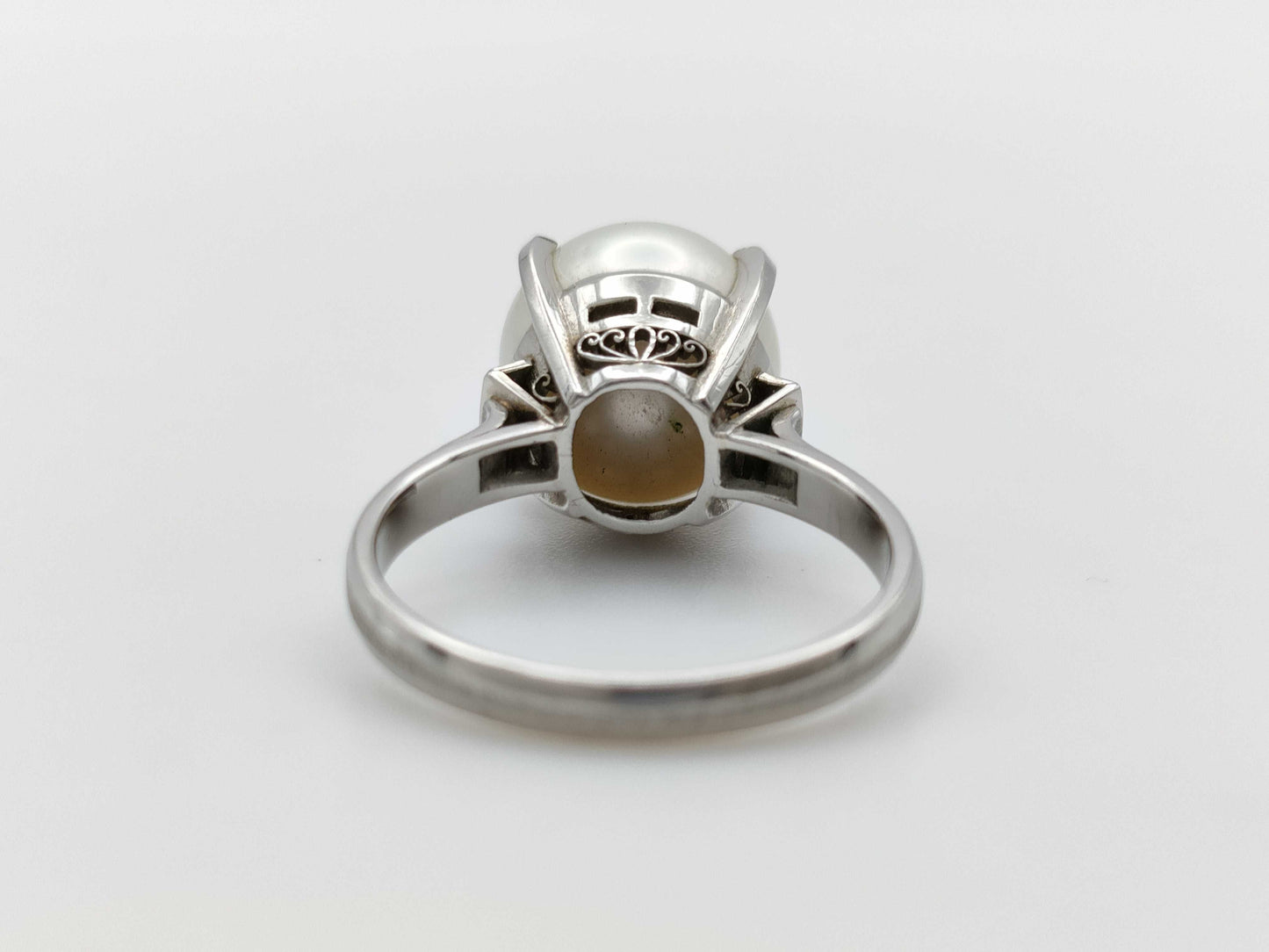 Pearl diameter approx. 11.7mm PT900 7.6g ring 
