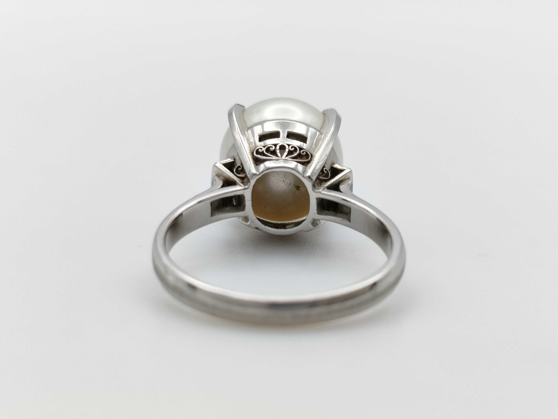 Pearl diameter approx. 11.7mm PT900 7.6g ring 