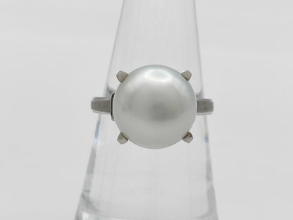 Pearl diameter approx. 11.7mm PT900 7.6g ring 